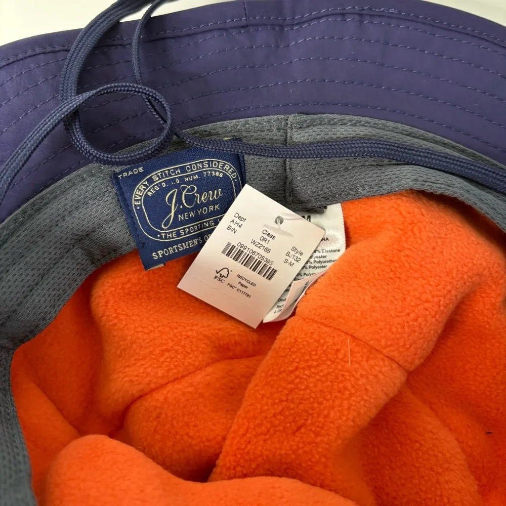 NWT J. Crew Mini Boonie Hat Deep Indigo